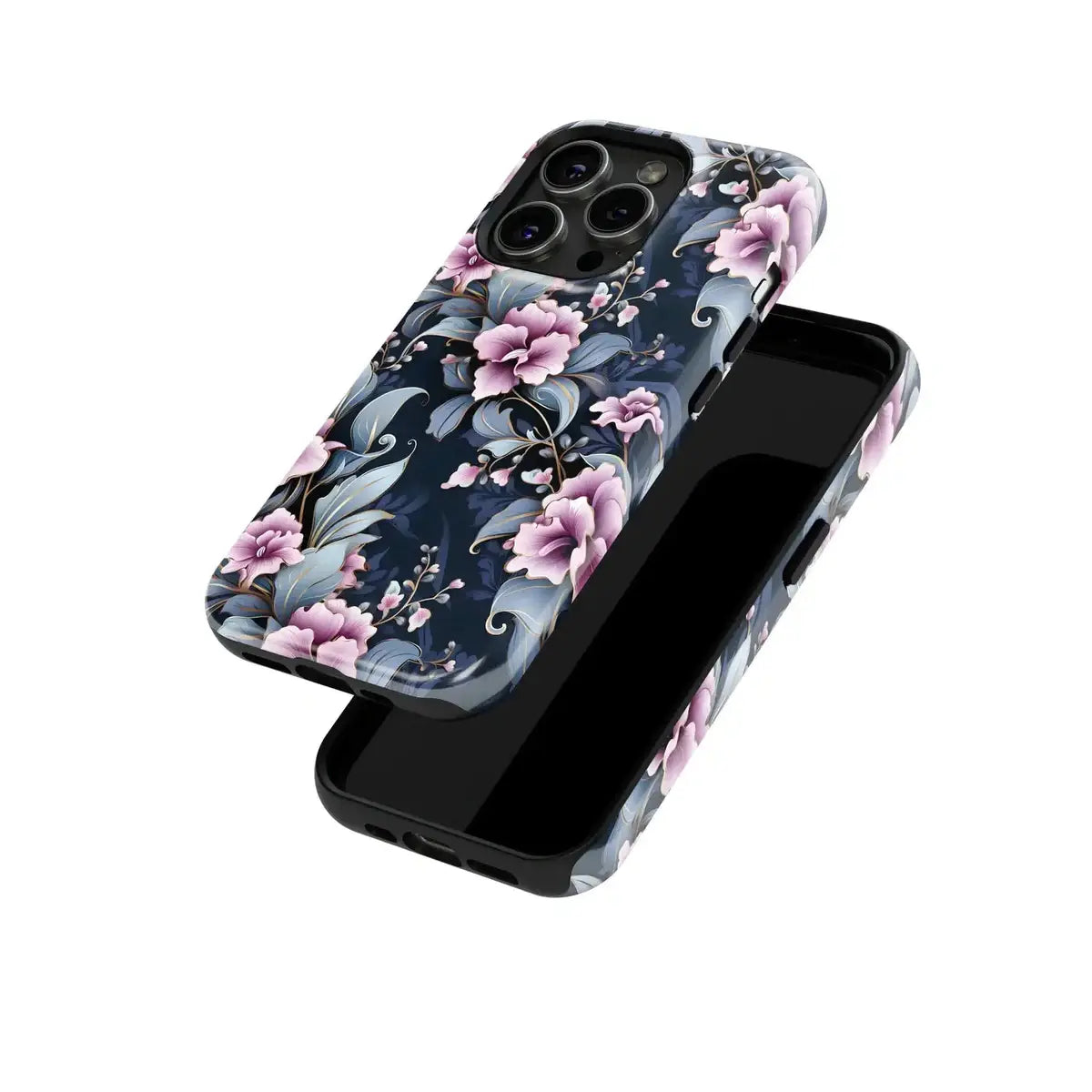 Petals in Motion The Dance of Floral Beauty - iPhone Case-Tousphone