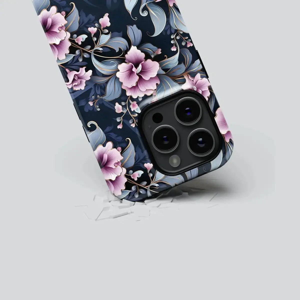 Petals in Motion The Dance of Floral Beauty - iPhone Case-Tousphone