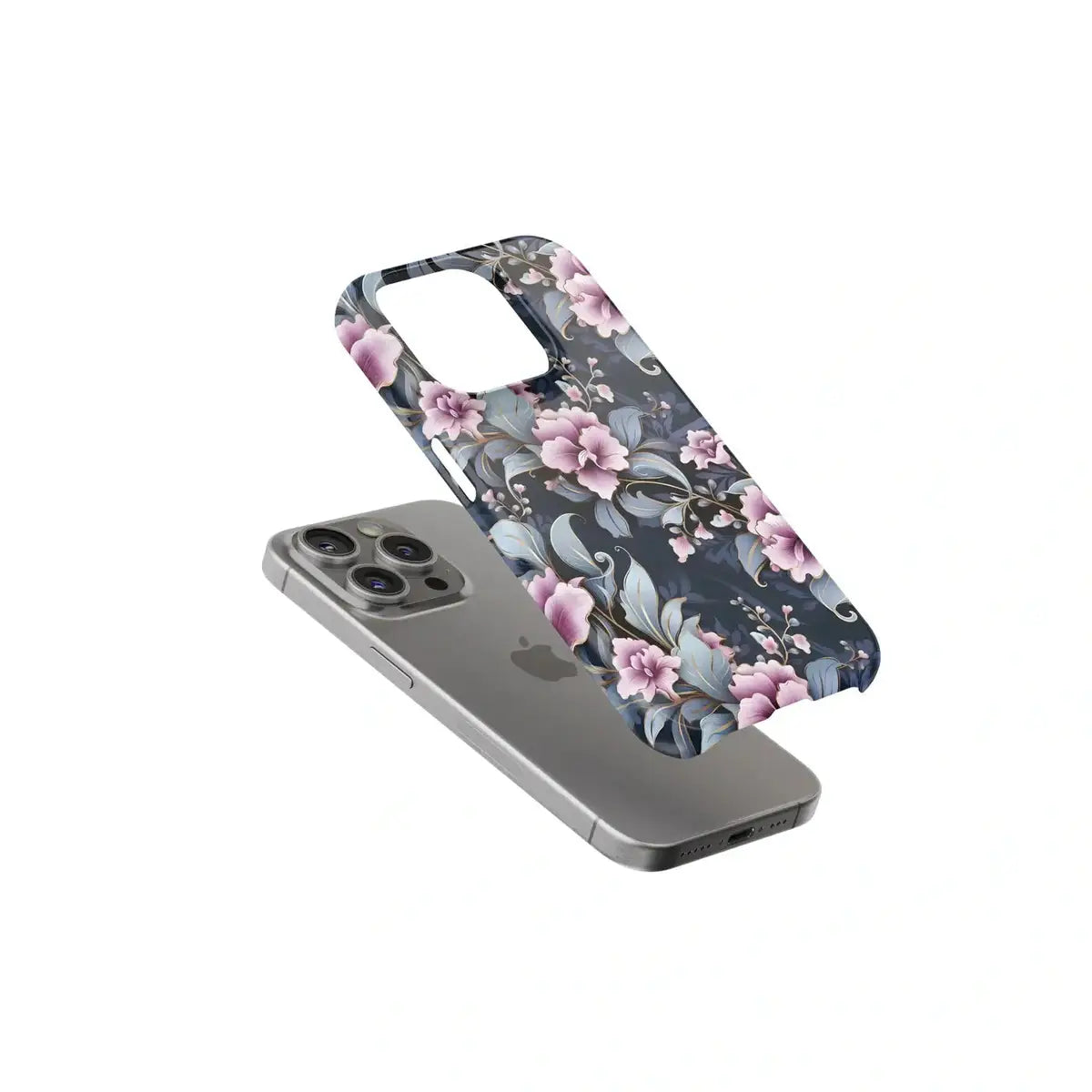 Petals in Motion The Dance of Floral Beauty - iPhone Case-Slim Case-iPhone 15 Pro Max-Tousphone