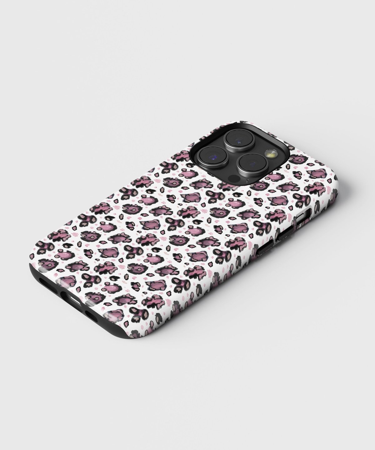 Pink Leopard Dreams Unleashed - iPhone Case