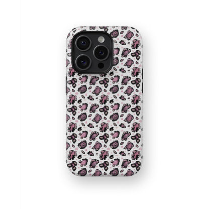 Pink Leopard Dreams Unleashed - iPhone Case