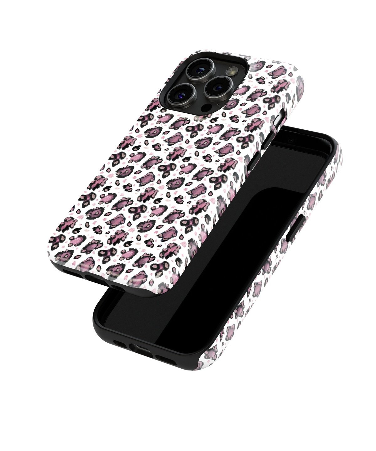 Pink Leopard Dreams Unleashed - iPhone Case