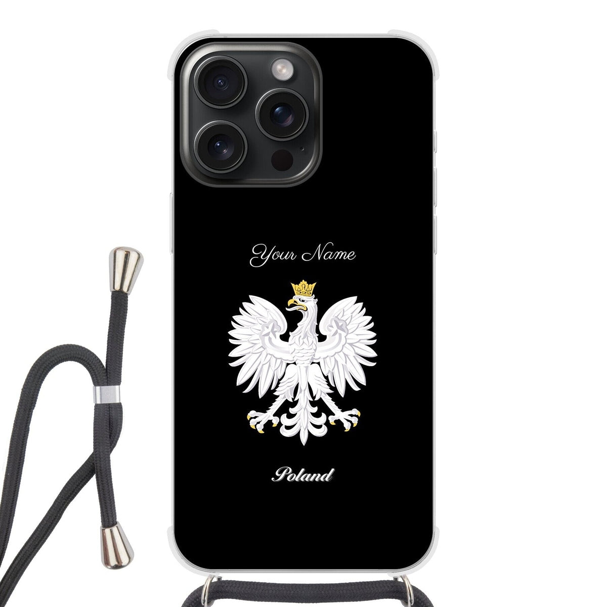 Poland National Emblem Crossbody Case