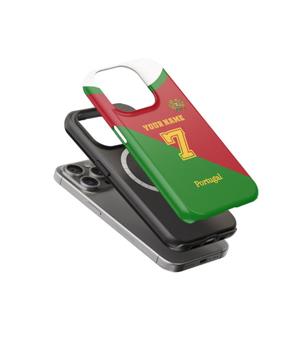 Portugal Color Football Fan - iPhone Case