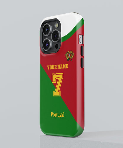 Portugal Color Football Fan - iPhone Case