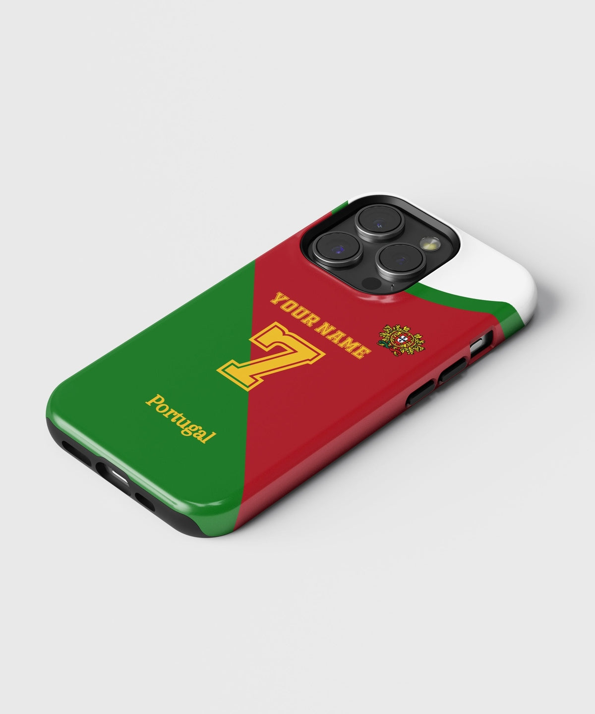 Portugal Color Football Fan - iPhone Case