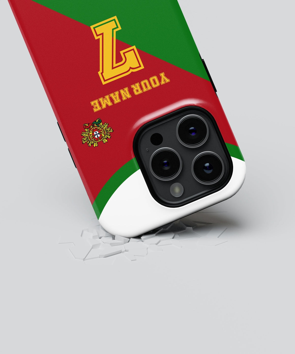 Portugal Color Football Fan - iPhone Case