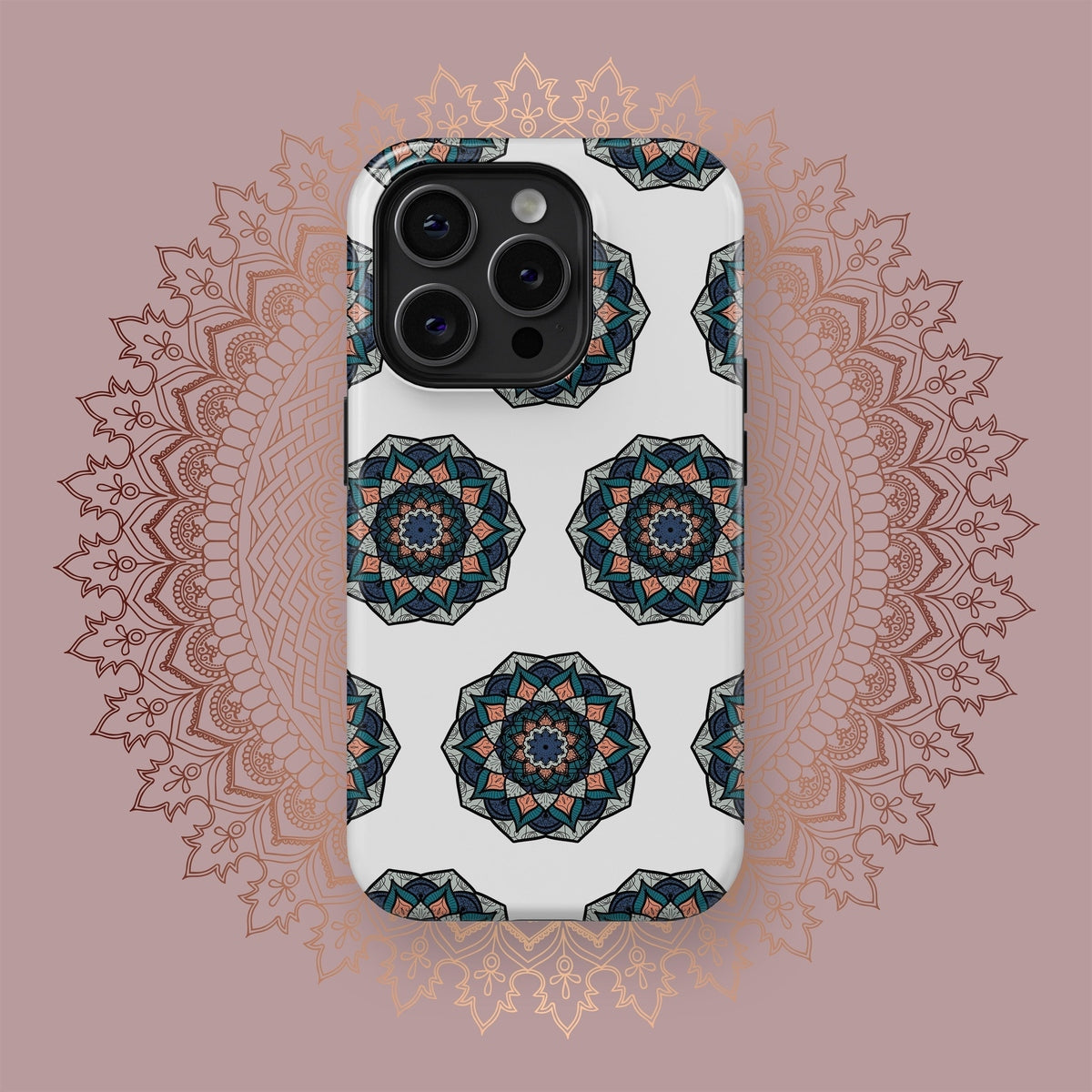 Radiant Arabic Patterns - iPhone Case