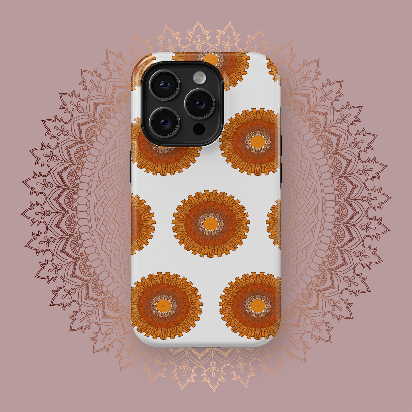 Radiant Essence of Mandala - iPhone Case