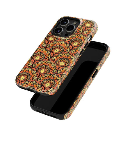 Radiant Mandalic Harmony - iPhone Case