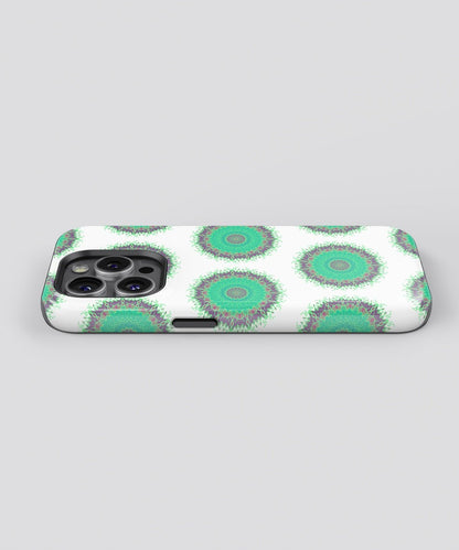 Radiant Mandalic Melodies - iPhone Case