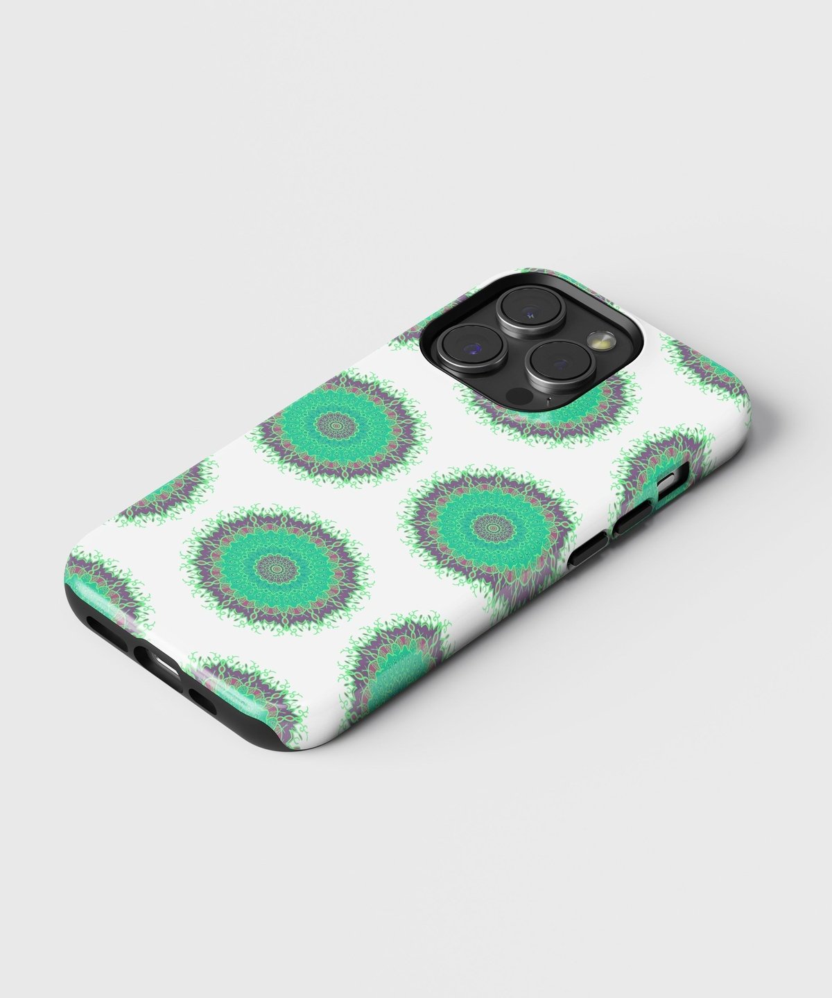 Radiant Mandalic Melodies - iPhone Case