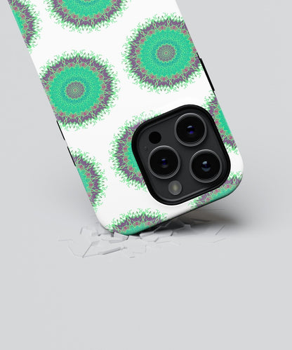 Radiant Mandalic Melodies - iPhone Case