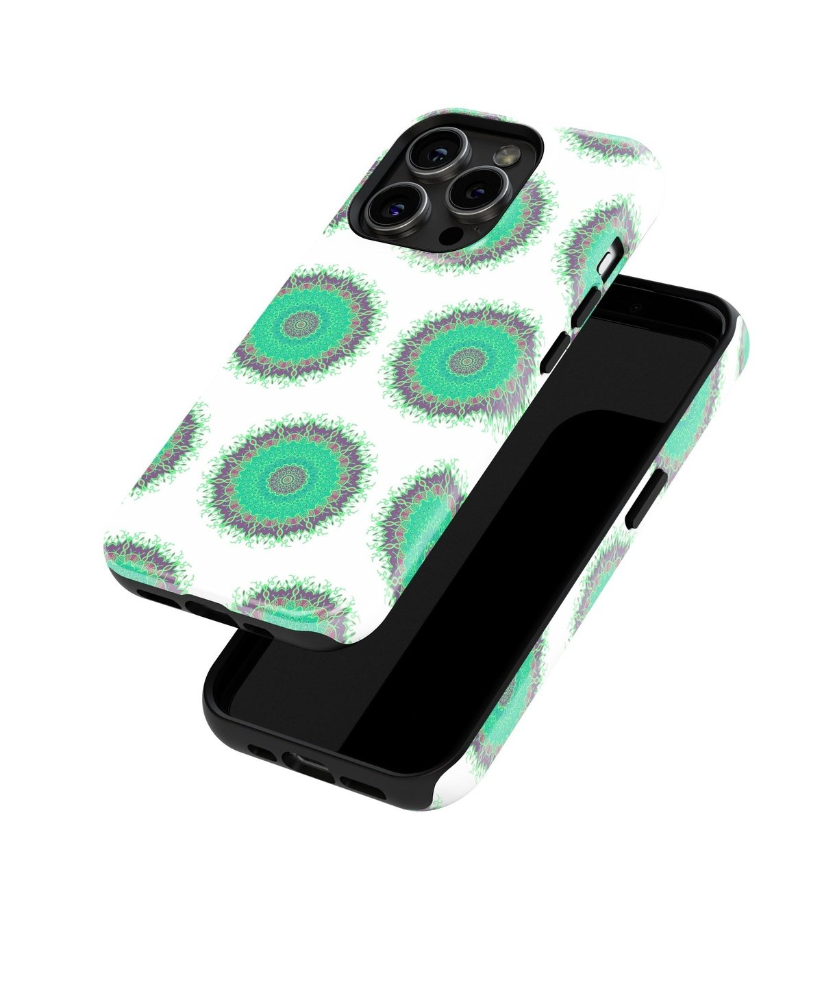 Radiant Mandalic Melodies - iPhone Case