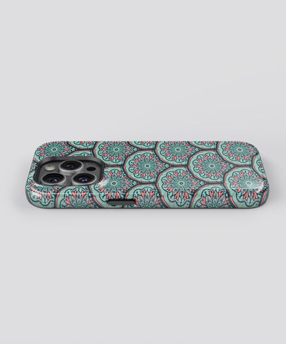 Radiant Mandalic Patterns - iPhone Case