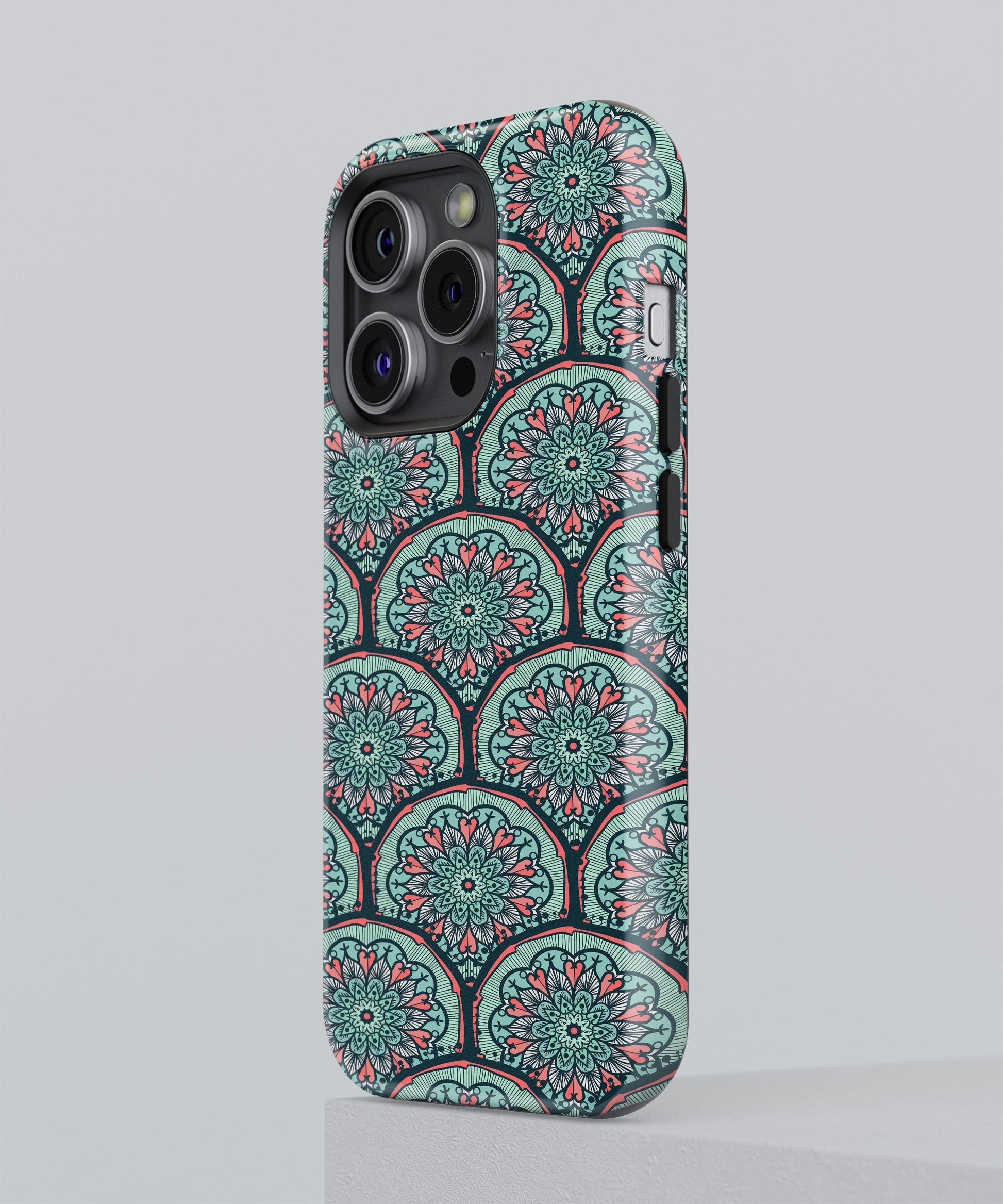 Radiant Mandalic Patterns - iPhone Case