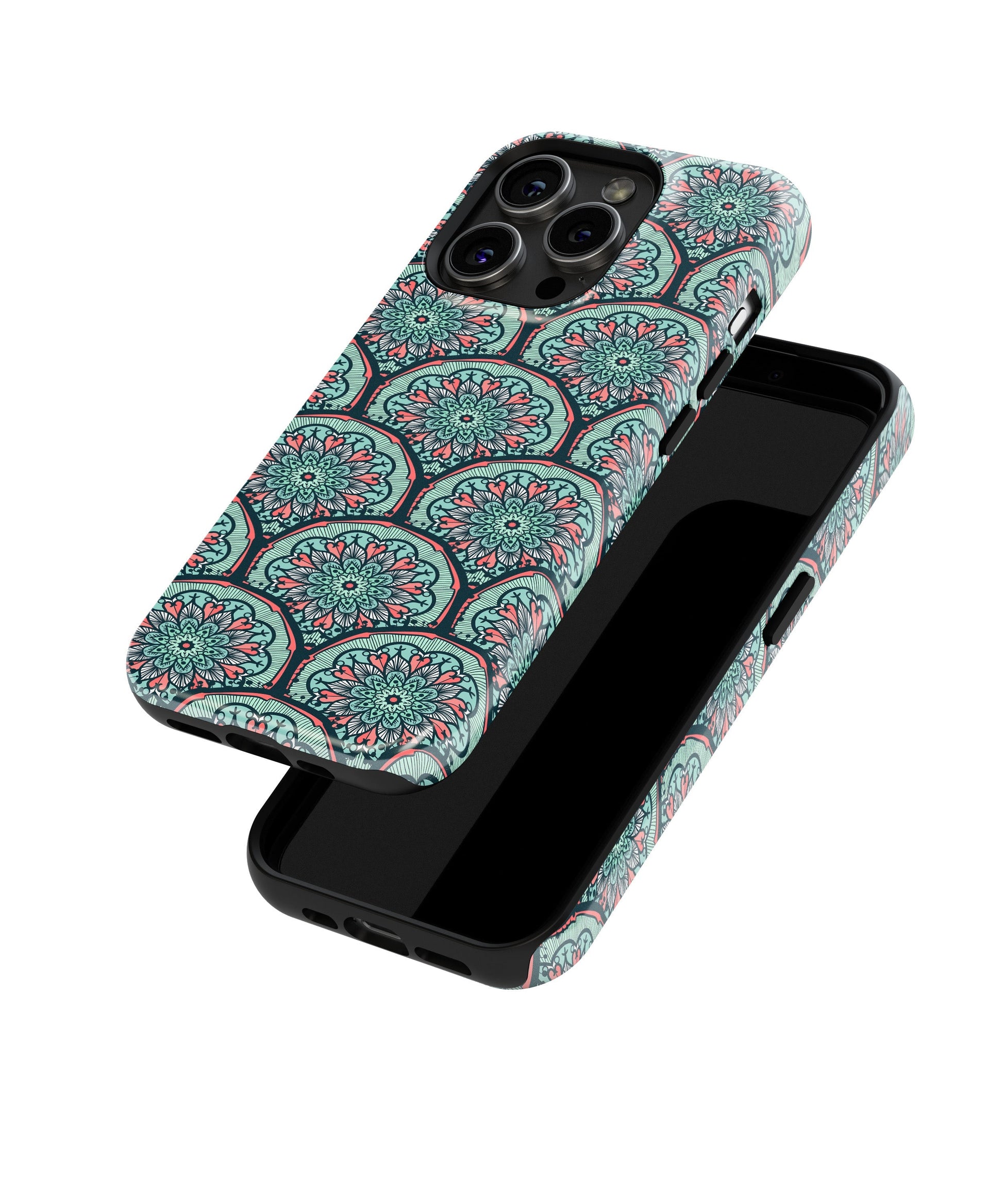 Radiant Mandalic Patterns - iPhone Case