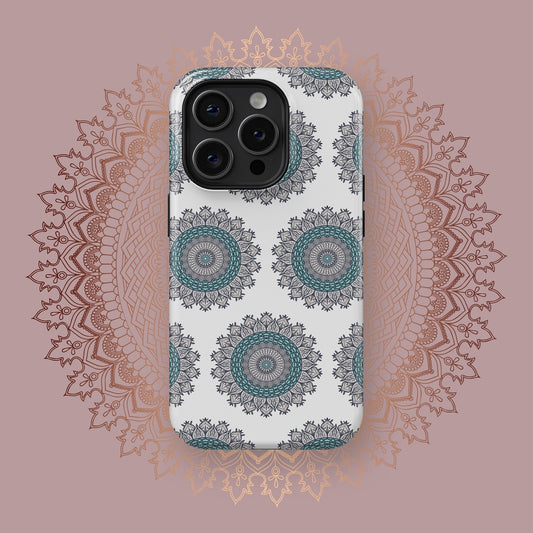 Radiant Mandalic Symphony - iPhone Case