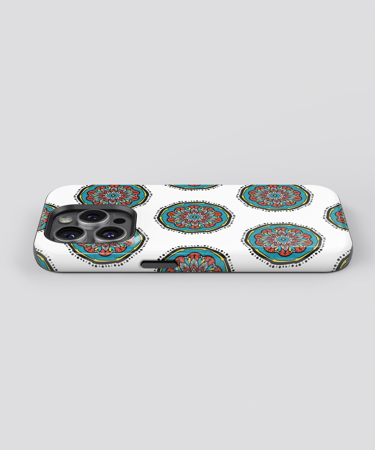 Radiant Mandalic Whirls - iPhone Case