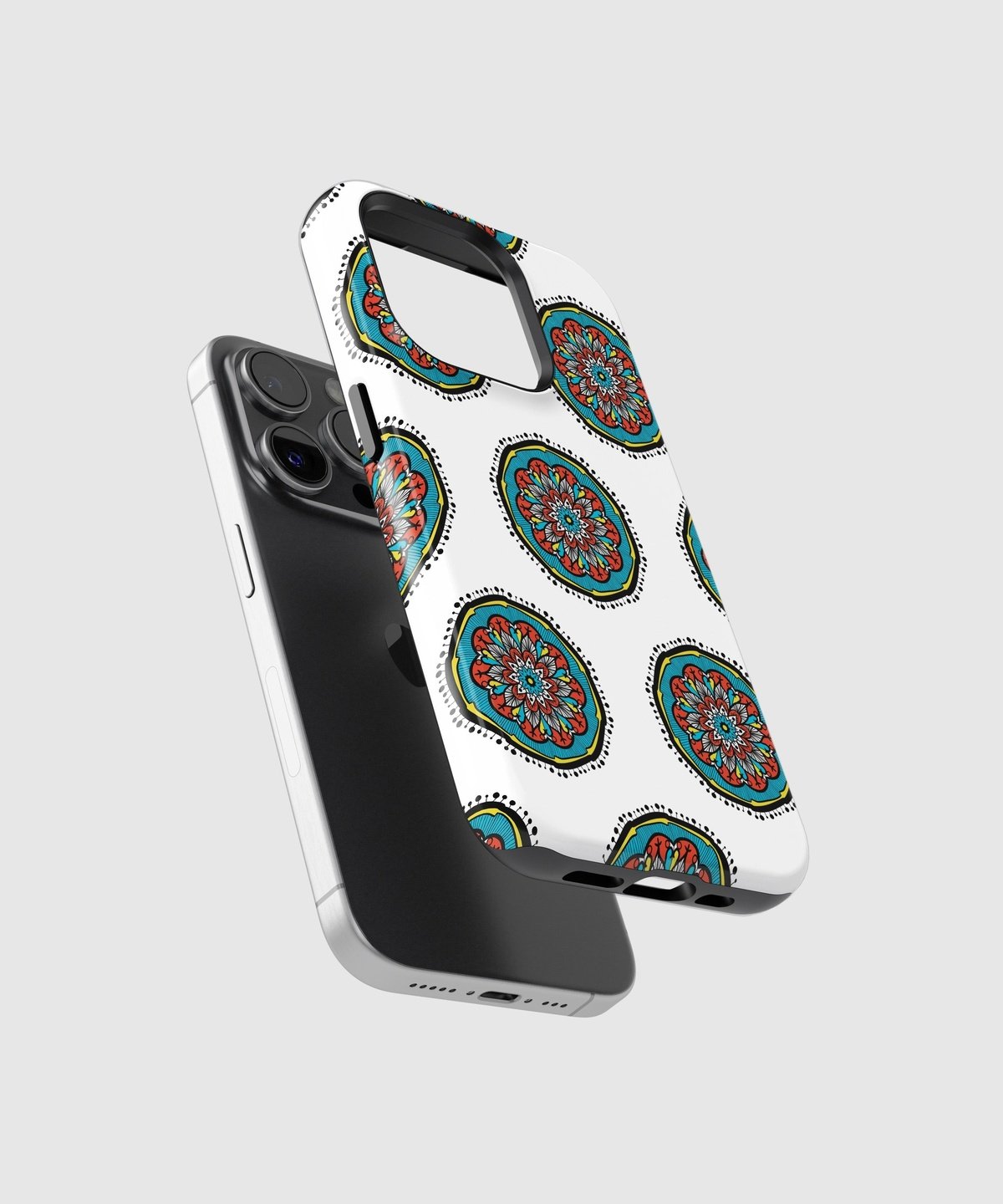 Radiant Mandalic Whirls - iPhone Case