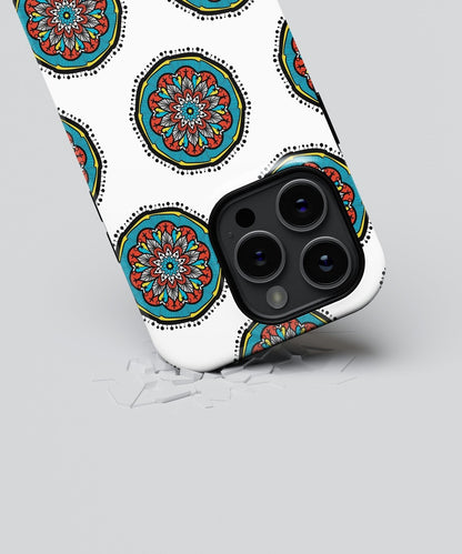 Radiant Mandalic Whirls - iPhone Case