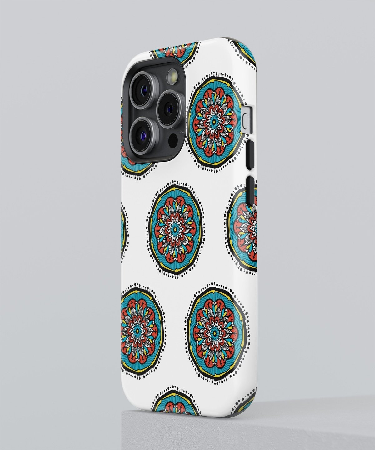 Radiant Mandalic Whirls - iPhone Case