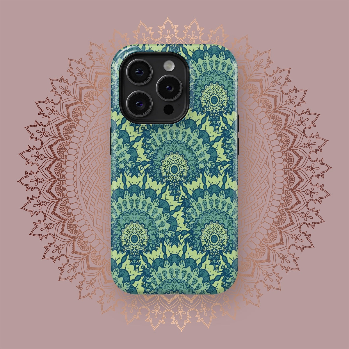 Radiant Yantra Whirlpools - iPhone Case