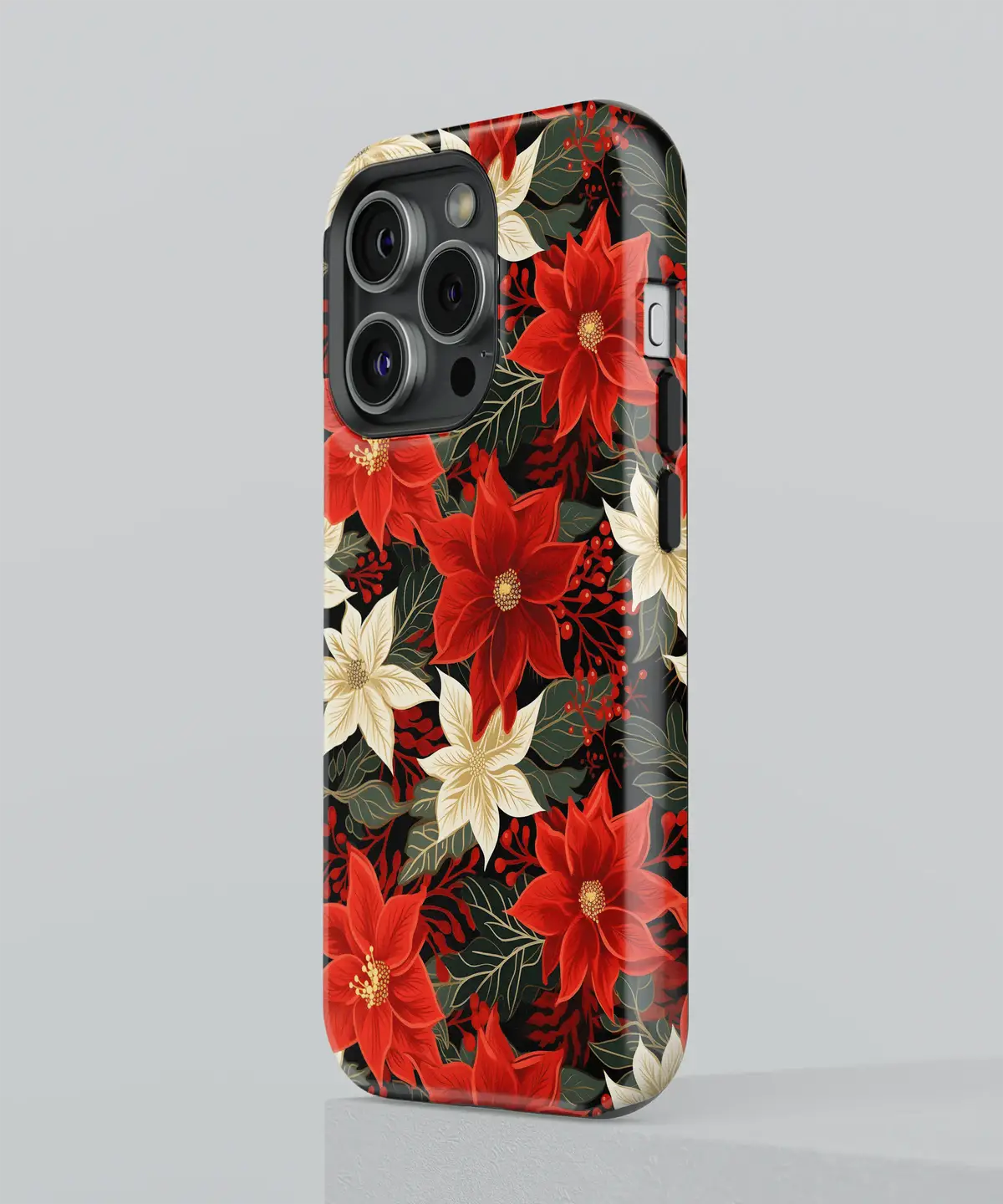 Ravishing Reds Exploring Nature's Scarlet Gems - iPhone Case-Tousphone