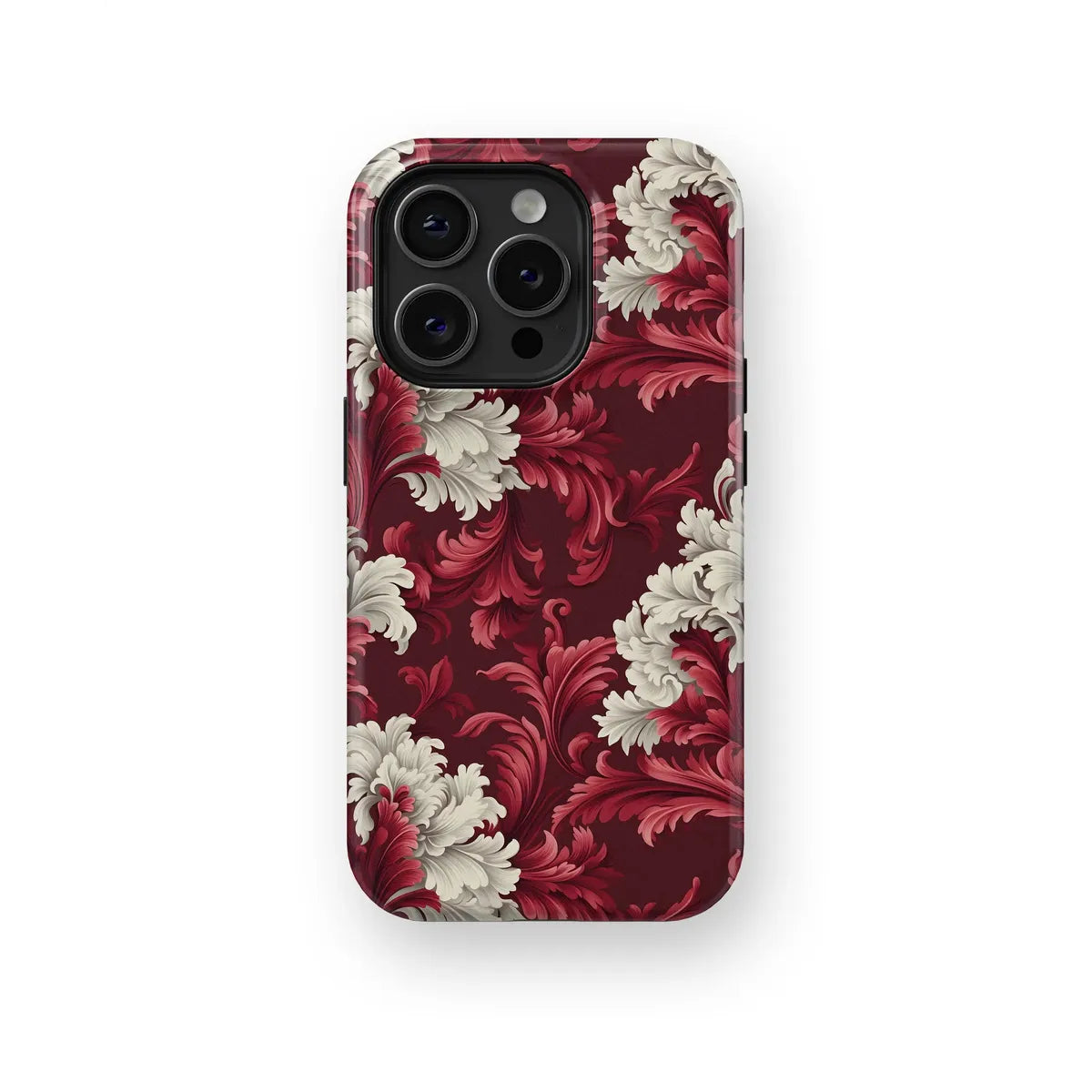 Red Radiance The Elegance of Scarlet Blossoms - iPhone Case-Tough Case-iPhone 15 Pro Max-Tousphone