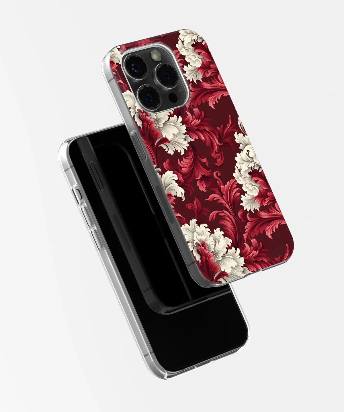 Red Radiance The Elegance of Scarlet Blossoms - iPhone Case-Soft Case-iPhone 15 Pro Max-Tousphone