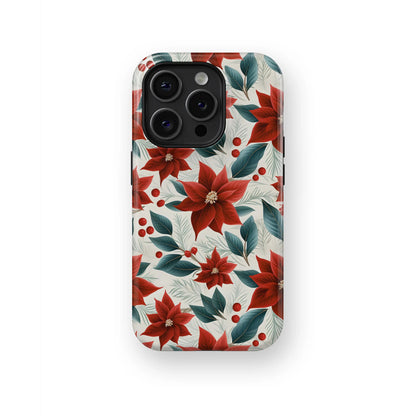 Roses of Fire A Study in Red Floral Majesty - iPhone Case-Tough Case-iPhone 15 Pro Max-Tousphone