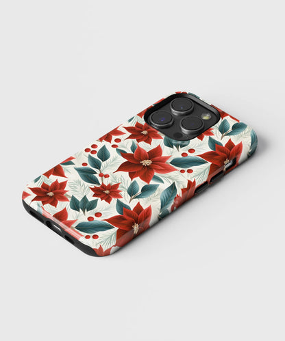 Roses of Fire A Study in Red Floral Majesty - iPhone Case-Tousphone