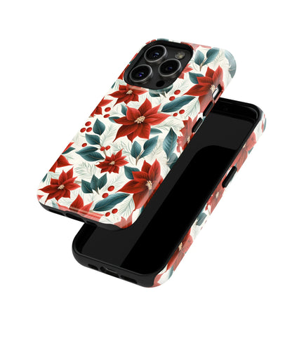 Roses of Fire A Study in Red Floral Majesty - iPhone Case-Tousphone